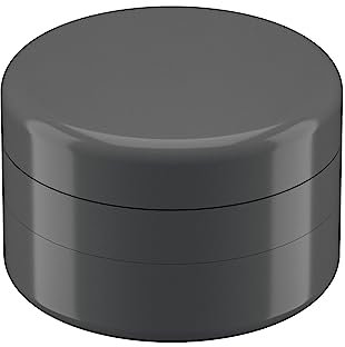 NEW Ceramic 2.5 Herb Grinder - Premium Quality Non-Stick Highly Durable Easy-to-Clean Super Sharp Teeth Portable Multifunctional (Space Gray)