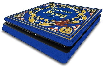 Head Case Designs Officially Licensed Harry Potter Chocolate Frog Graphics Vinyl Sticker Gaming Skin Decal Cover Compatible With Sony PlayStation 4 PS4 Slim Console