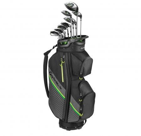 Taylormade RBZ Speedlite Komplett-Set, 11 Stück, Graphit, Schwarz/Grün, Linkshänder..