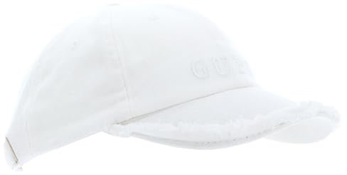 GUESS Baseball Cap Cream White