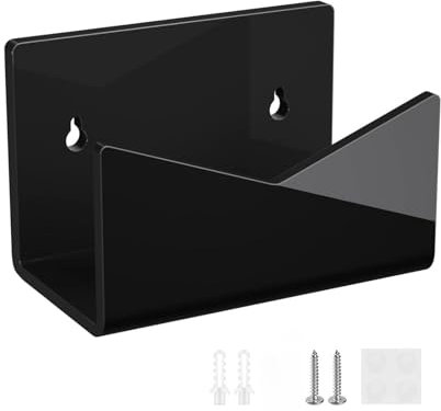 Porte-courrier mural en acrylique pour cartes postales, documents, comptoir, magazines