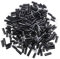 AILIMIAO 100Pcs / Lot 2Ml Schwarz Plastic Parfüm Sprühflasche Probe Spray Sprayer Zerstäuber Parfüm Flasche