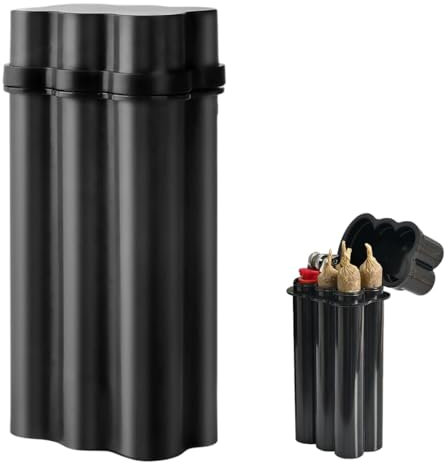 IKOPFLN Joint hülle Joint case Joint hülsen joint box Tube Zigarettenbox joint tube Transporthülle länglich joint aufbewahrung zigarettenbox kunststoff zigaretten case