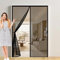 Mosquitera Corredera 220 x 80 cm Protección Contra Insectos, Malla Fina, Mantiene El Aire Fresco, Mosquitera para Puerta Corredera para Puerta de Balcón, de Patio, Negro