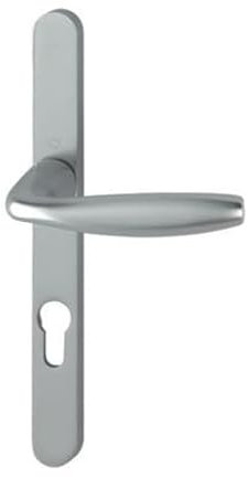 HOPPE AG Tür-Set für Türschild New York Schlüssel I Edelstahl-Optik F9 HOPPE-099KH/300LMSGL/1810-195mm-entr.7/70 C.7-48/57-3672363