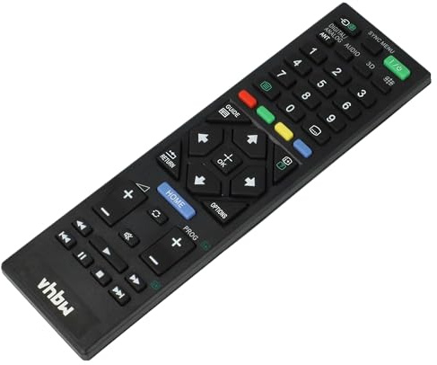 vhbw Fernbedienung kompatibel mit Sony KDL-46R470A, KDL-46R473A Fernseher, TV - Ersatzfernbedienung