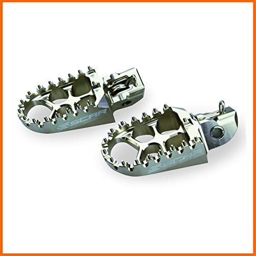 SCAR Repose cale pied Evolution Compatible avec KTM EXC EXCF 250 300 350 450 500 17-22 - Gris