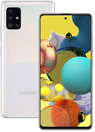 Samsung Galaxy A51 (2019) Duos, 128GB, weiß (Generalüberholt)