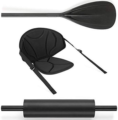Trail SUP To Kayak Conversion Kit For Portofino 10ft Inflatable Stand Up Paddle Board, Transforms Paddleboard Into A Canoe Seat With Backrest Back Support, Footrest & Oar Extension