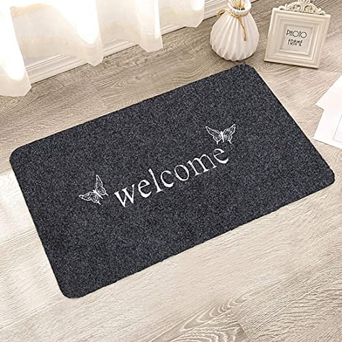 JameStyle26 Fußmatte Türmatte Fußabtreter Eingangsmatte Matte Schmutzfangmatte Anti-Rutsch Türvorleger viele Motive wählbar Löwenzahn Home (Red Löwenzahn, 40 x 60 cm)