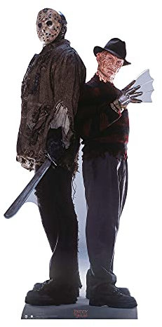 Star Cutouts SC1645 Pappaufsteller Freddy gegen Jason Freddy Kreuger & Jason Voorhees