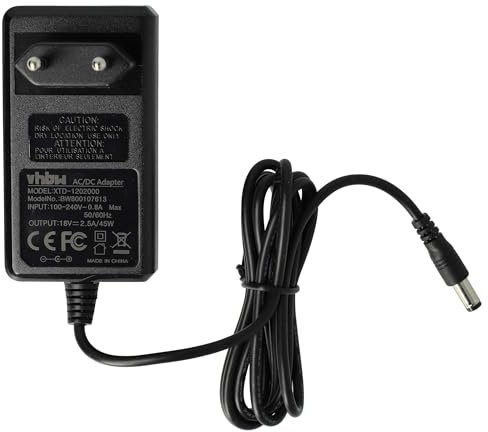 vhbw Netzteil kompatibel mit Philips Monitor - 200 cm