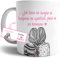 Genérico Taza mejores amigas personalizada con nombre y frase