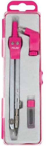 MILAN® Zirkeltasche, Rosa, Universal-Adapter