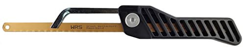 WRS Metallsägeblätter/Handsägeblätter/Bügelsägeblätter 300 mm, HSS-Bi-Metall, hochflexibel, universell für Stahl/Edelstahl/NE-Metalle usw. -MADE IN GERMANY-, Größen Name: 1 Handsäge mit Blatt