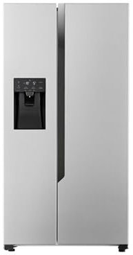 Non-Plumbed Total No Frost American Fridge Freezer in Silver