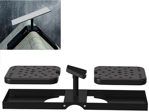 Starlink Gen 3 Standard 4/4X Roof Ridge Mount | 13lb Counterweights Included, Non-Penetrating Adjustable Pivot Kit, Heavy Duty No-Drill Satellite Stand, Pipe Adapter