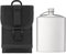 Kingshion Liquor Flask Holder Compatible with Stanley Flask, Liquor Flask, Mini Hip Flask, Flagon, Whisky Hip Flask, High Camp Flasks, Plastic Flask - Black