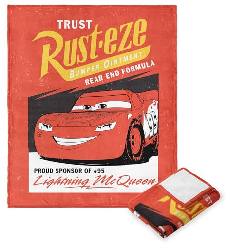 Northwest Disney Pixar, Cars Trust Rusteze, Silk Touch Überwurfdecke, 101,6 x 127,7 cm