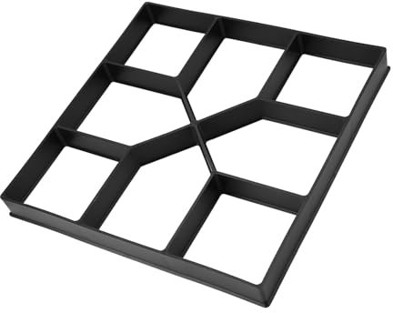 40 X Betonform für Pflastersteine, Trittsteinform, Cm, für Zement oder Beton, Große Formen für Garten, Rasen, Pflasterstein, Gehweg, Bodenbelag, Kunststoff, Walkmaker