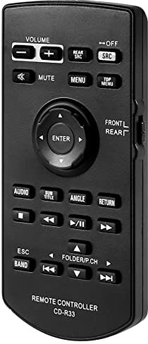 jiyaohui - Mando a distancia CD-R33 para Pioneer AVH-4000NEX AVH-4100NEX AVH-4200NEX AVH-4400NEX CXE5117 coche CD DVD AV receptor