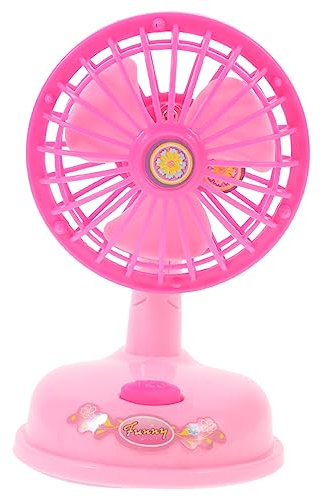 ibasenice Miniature Home Appliance Toy Electric Fan for Boys and Girls Mini Fan Toy Dollhouse Accessory Realistic