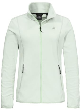 Schöffel Damen Fleece Jk Style Ash WMS, leichte Fleecejacke aus wärmendem Tecnopile, schnelltrocknende Outdoorjacke mit 2-Wege-Stretch