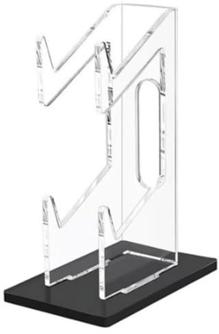 Soporte para controlador compatible con Sony 5, PS3, Core Wireless, Pro, accesorios de escritorio para juegos Nzj74 (negro, 19 x 14 cm)
