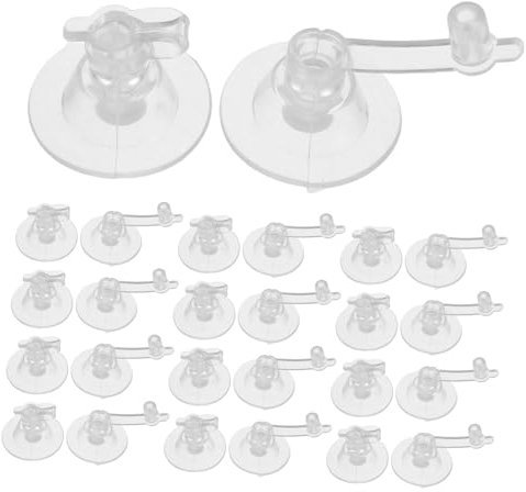 NUOBESTY 100stücke Aufblasbare Düsen Aus PVC Transparent Adapter Für Spielzeugpumpen Luftpumpen-düse Fußstecker Für Schwimmringe Pool-Sofas Und Couchkissen
