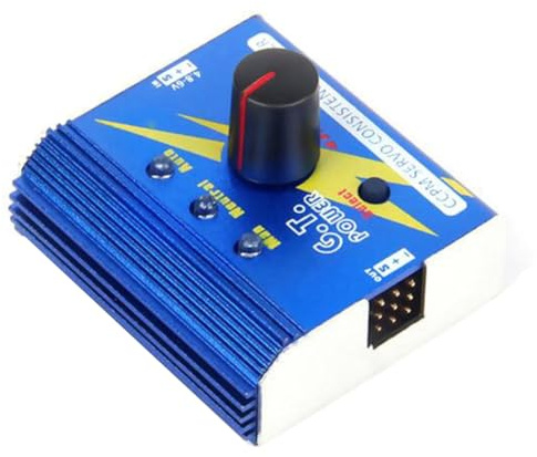 ISTOVO RC-Servo-Tester Aus Aluminiumlegierung, Elektronischer Geschwindigkeitsregler-Prüfer für RC-Drohnen, Auto, Boot, RC-Servo-Tester, Langlebig, Einfache Installation
