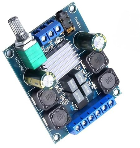 Double Output 2x50W Digital Power Amplifier Board For Home Auditory Customizable Speakers And Electronics Enthusiasts Auditory Amplifier Board For Home Theater