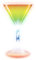 Light Up Flashing Martini Glass (1 Pack)