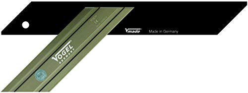 Vogel Germany Winkel, Gehrungswinkel BLACK-LINE (Alu-Klinge, Alu-Griff, Messbereich: 300 mm, Querschnitt Stahlklinge: 40 x 1 mm, Alugriff: 40 x 12 mm) 504904-2