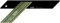 Vogel Germany Winkel, Gehrungswinkel BLACK-LINE (Alu-Klinge, Alu-Griff, Messbereich: 300 mm, Querschnitt Stahlklinge: 40 x 1 mm, Alugriff: 40 x 12 mm) 504904-2