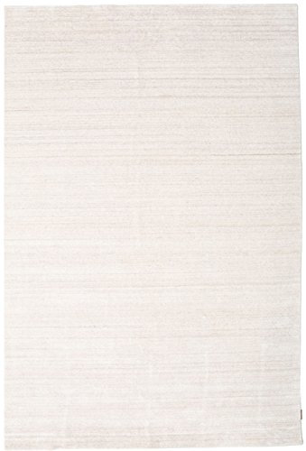 RugVista, Bamboo Silk Loom, Teppich, Mittelflor Teppich, 200 x 300 cm, Rechteckiger, Bambusseide, Flur, Schlafzimmer, Küche, Wohnzimmer, Beige, Off White