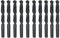 Weischer® - HSS-R Spiralbohrer Ø 5,0 mm | 10 Stück | Stahlbohrer Metallbohrer Eisenbohrer | Bohrer für Metall, Stahl, Aluminium, Eisen | stabil & bruchfest