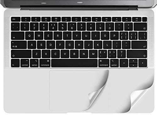 imComor Funda para reposamanos compatible con Apple MacBook Air de 13 pulgadas, versión 2018 A1932 con protector de trackpad para Apple MacBook Air de 13 pulgadas, A1932 con pantalla Retina (plateado)