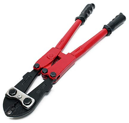 Wiltec Crimpzange für 2-5 mm Presshülsen, Presszange mit 4 Ösen, Quetschverbinder Zange für Stanzverbindungen, Krimperzange