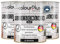 ColourPlus Fliesenlack Badezimmer 3 x 750 ml - Weiß Glanz - Fliesenfarbe Küche & Fliesenfarbe Badezimmer (Wand- und Bodenfliesen) mit hoher Deckkraft | wasserbeständig, strapazierfähig