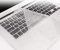 Se7enline compatible with M1 A2337/A2179 MacBook Air 13 inch Keyboard Cover 2024 2023 2022 2021 2020 2019 2018. Silicone Skin Protector for MacBook Air 13-inch Touch ID US Layout, Frost Transparent