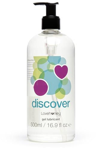 Lovehoney Discover Water Based Lube - Extra Thick Gel Lube - 500ml