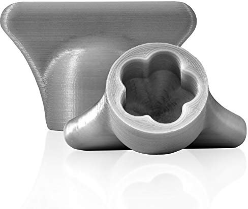 mix-slider - Monsieur Cuisine Connect kompatible Teigblume, Teiglöser Zubehör Küchenmaschine MCC 3D Gedruckt Made in Germany (Silber)