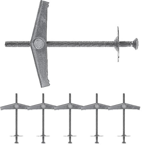 Hongu Tasselli Farfalla 6 Pezzi ancorina Vite M5 Fissaggio soffitto Muro Parete Ancore