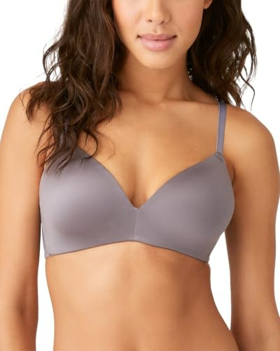 b.tempt'd Women's Future Foundation Wire Free T-Shirt Bra, Shark, 34A