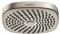 Hansgrohe Croma Select E 04925820 Moderner Duschkopf, 2 Strahlarten, gebürstetes Nickel, 17,8 cm