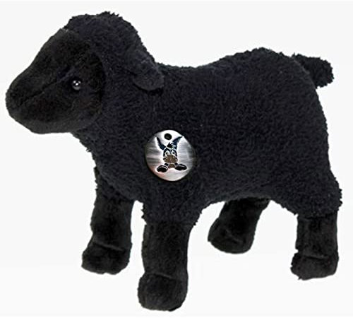 Kuscheltier Schaf Lamm schwarz Plüschtier Plüschschaf Dolly - Kuscheltiere*biz