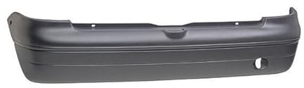 Pare-choc arrière noir compatible avec Renault Twingo 1 phase 2 1998-2007