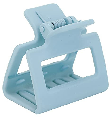 Pinces À Cheveux Carrées, Pinces À Cheveux Cheveux Et Pinces (Texte = Pinces À Cheveux En Plastique Pour Pinces À Cheveux Et Pinces Types For De Cheveux Et Style (Bleu Clair Mat)