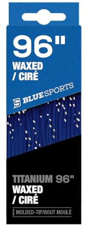 Blue Sports Schnürsenkel für Schlittschuhe 244 cm, blau, 96'