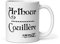 Mug Blanc Arthour Couillère - Kaamelott